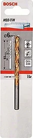 Bosch Professional HSS-TiN Spiralbohrer, 6x57x93mm, 1 Stück
