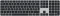 Apple Magic Keyboard mit Touch ID und Ziffernblock für Mac mit Apple Chip (USB-C), schwarz/silber, USB/Bluetooth, HU Vorschaubild