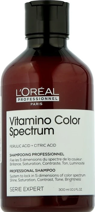 L'Oréal Professionnel Vitamino Color Spectrum Ferulic Acid + Cictric Acid Shampoo, 300ml