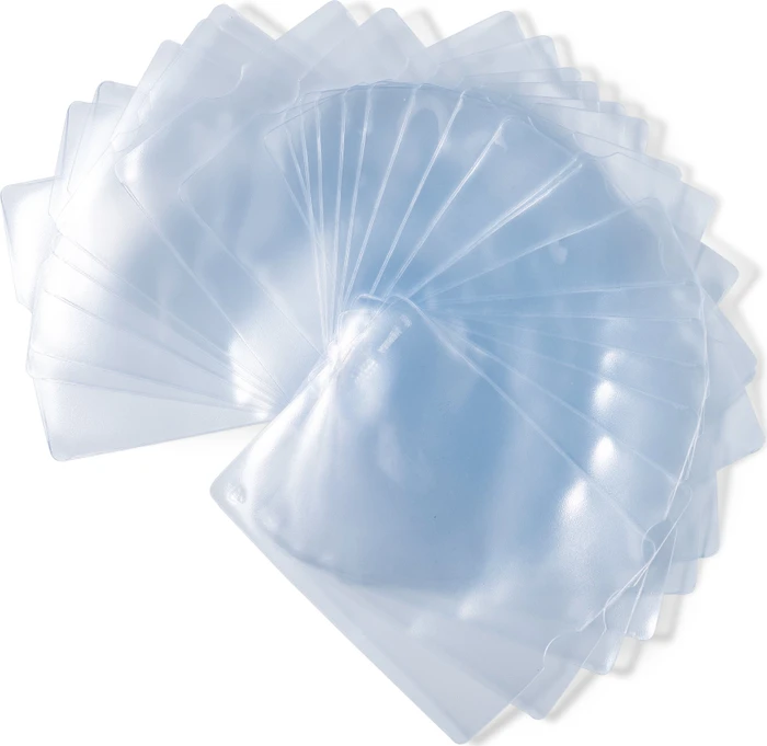 Herma Ausweishülle 95x135mm für Fahrkarten und Kinderausweise, Sonderformat, transparent, 25er-Pack