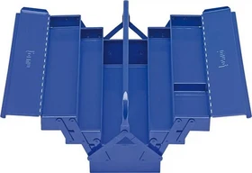 Forum Stahlblech-Werkzeugkasten 53x20x20cm blau