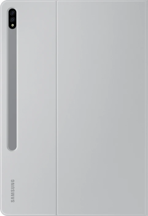 Samsung EF-BT970 Book Cover für Galaxy Tab S7+ Mystic silver