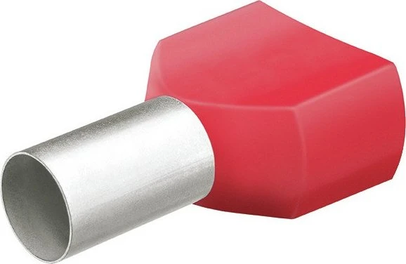 Knipex Twin-Aderendhülsen 2x 1mm² rot 200 Stück