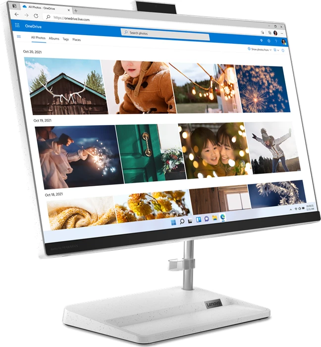 Lenovo IdeaCentre AIO 3 24IAP7, weiß, Core i3-1220P, 8GB RAM, 256GB SSD, DE