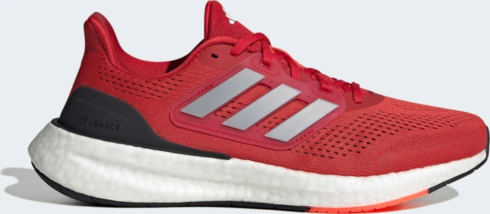 adidas Pureboost 23 better scarlet/silver metallic/cloud white (Herren)