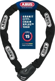 ABUS Granit CityChain X-Plus 1060/110 Kettenschloss, Schlüssel