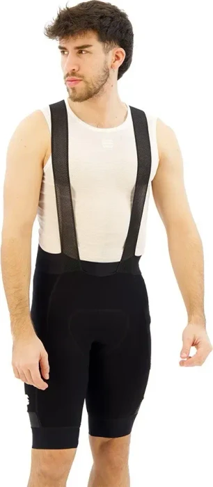 Sportful Supergiara Bibshort Fahrradhose kurz schwarz (Herren)