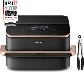 Cosori Dual Blaze Twin Fry 10l schwarz/kupfer