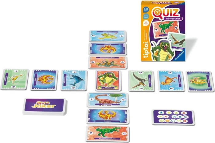 Ravensburger tiptoi Spiel: Quiz Dinosaurier (00165) – Bild 2 von 3