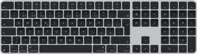Apple Magic Keyboard mit Touch ID und Ziffernblock für Mac mit Apple Chip (USB-C), schwarz/silber, USB/Bluetooth, CZ