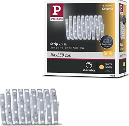 Paulmann MaxLED 250 Strip LED-Streifen 10W warmweiß beschichtet 2.5m