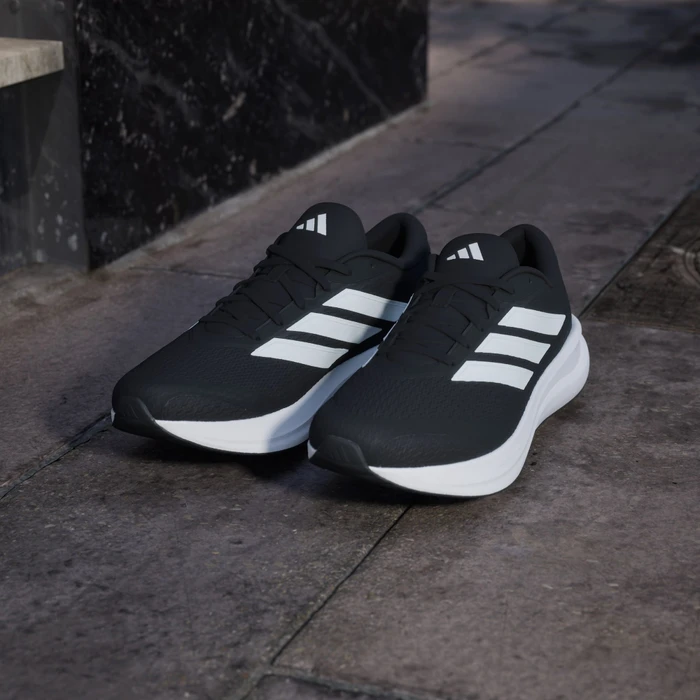 adidas Runfalcon 6 Wide core black/cloud white/carbon (Herren)