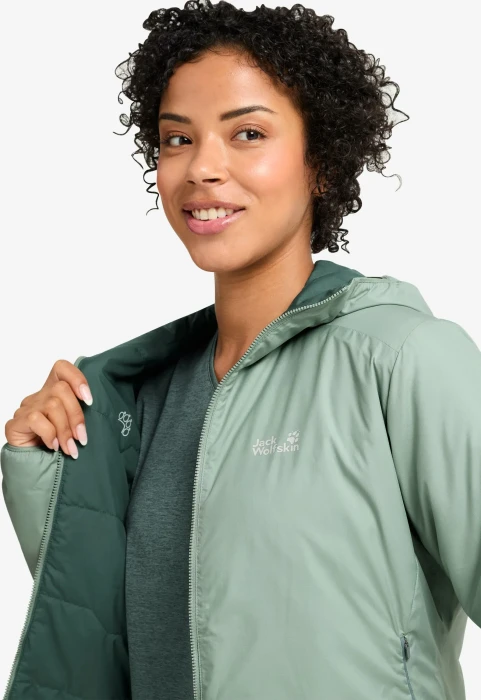 Jack Wolfskin Trail Light Ins 2in1 Funktionsjacke green zinnia (Damen)