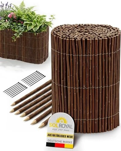 Sol Royal Beeteinfassung Weide WB79 Rasenkante 30x300cm