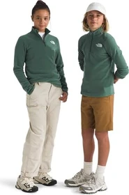 The North Face Glacier 1/4 Zip Sweatshirt duck green (Junior)