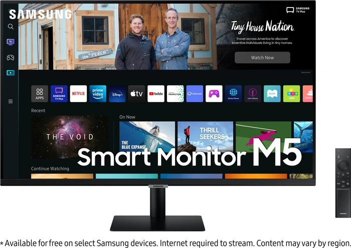 Samsung Smart Monitor M5 M50B, schwarz, 27"