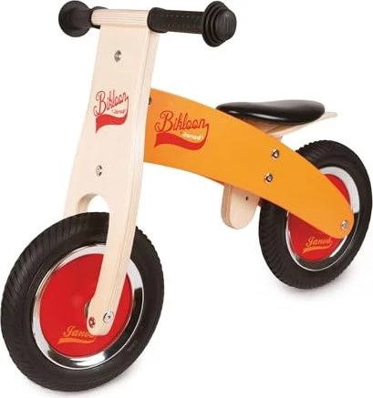 Janod Little Bikloon Holzlaufrad klein orange