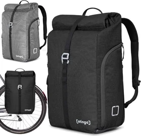 otinga Reflective Flip V3 Gepäcktasche reflektierend schwarz