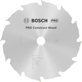 Bosch Professional PRO Construct Wood Kreissägeblatt 12Z, 190x2.6x20mm, 1 Stück