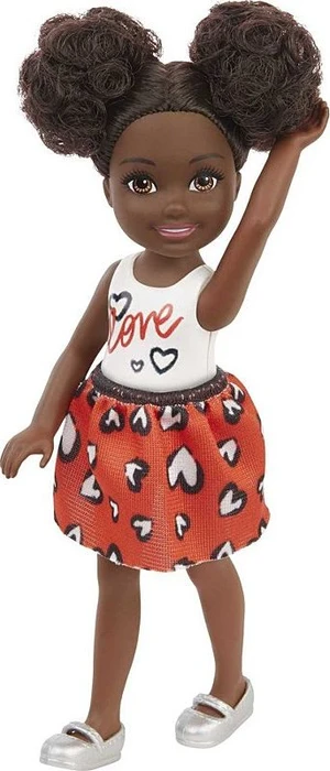 Mattel Barbie - Family & Friends Chelsea mit Herz-Motiv