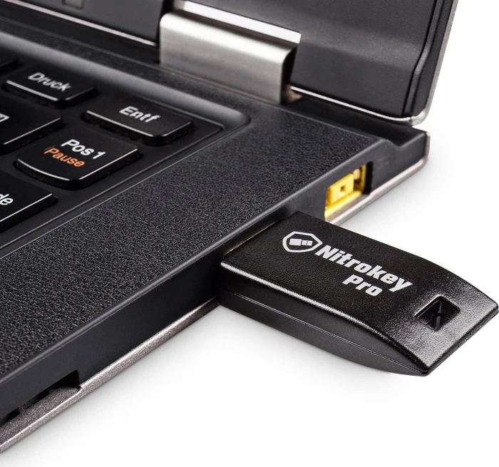 Nitrokey Pro 2, schwarz, USB-A, 1 Stück