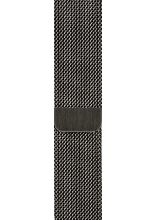 Apple Watch Series 6 (GPS + Cellular) 44mm Edelstahl graphit mit Milanaise-Armband graphit
