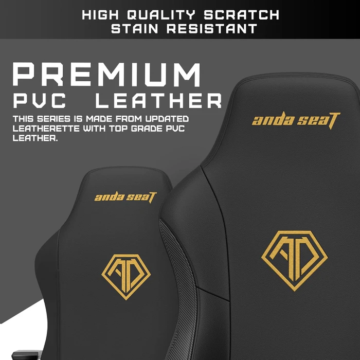Anda Seat Phantom 3 Pro L Gamingstuhl, Stoff grau