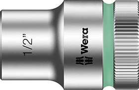 Wera 8790 HMC Zyklop Außensechskant Steckschlüssel 1/2" zöllig, 1/2"x37mm