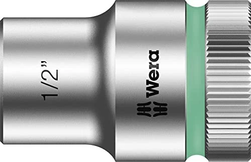 Wera 8790 HMC Zyklop Außensechskant Steckschlüssel 1/2" zöllig, 1/2"x37mm