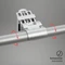 Briloner CCT Monitorleuchte, LED-Lampe für Monitore, dimmbar, silber, USB Vorschaubild
