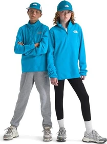 The North Face Glacier 1/4 Zip Fleece Pullover meridian blue (Junior)