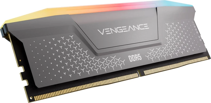 Corsair Vengeance RGB RS grau UDIMM 32GB Kit, DDR5-6000, CL36-44-44-96