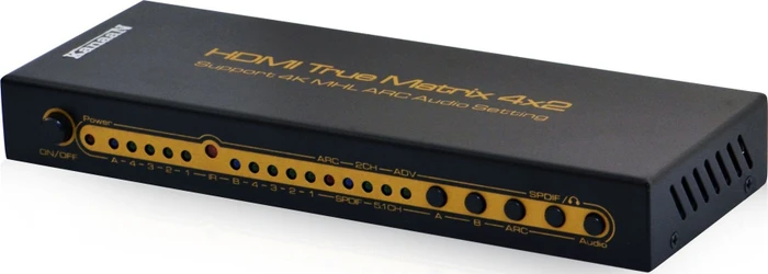 Leicke KanaaN 4x2 UHD-Matrix HDMI 1.4