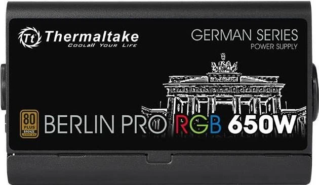 Thermaltake German Series Berlin Pro RGB 650W, ATX 2.4