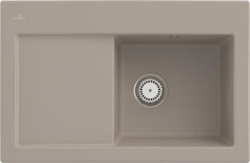 Villeroy & Boch Subway 45 Einbau Becken rechts almond