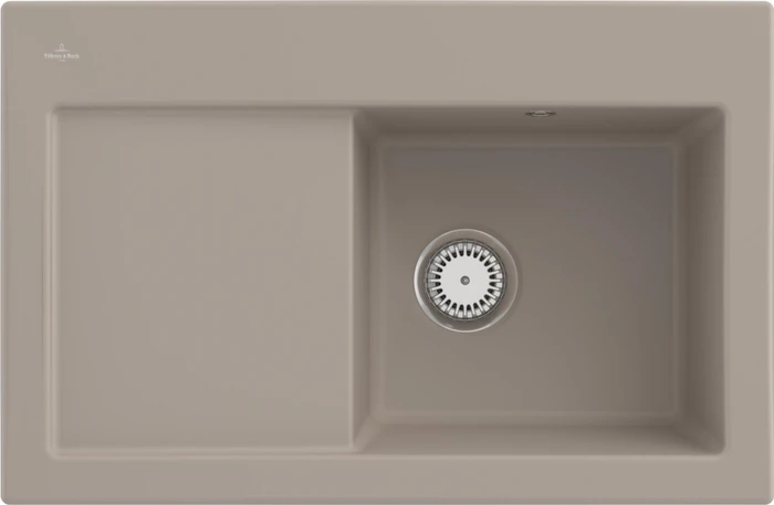Villeroy & Boch Subway 45 Einbau Becken rechts almond