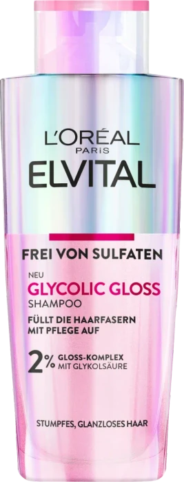 L'Oréal Elvital Glycolic Gloss Shampoo, 200ml