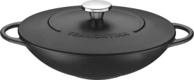Tramontina Trento Gusseisen Wok 32cm