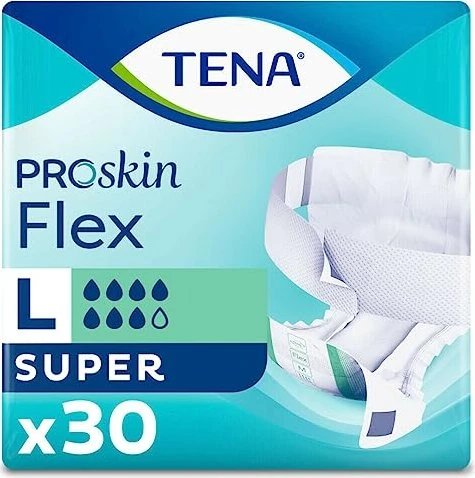 Tena Flex Super Schutzhose Größe L, 30 Stück