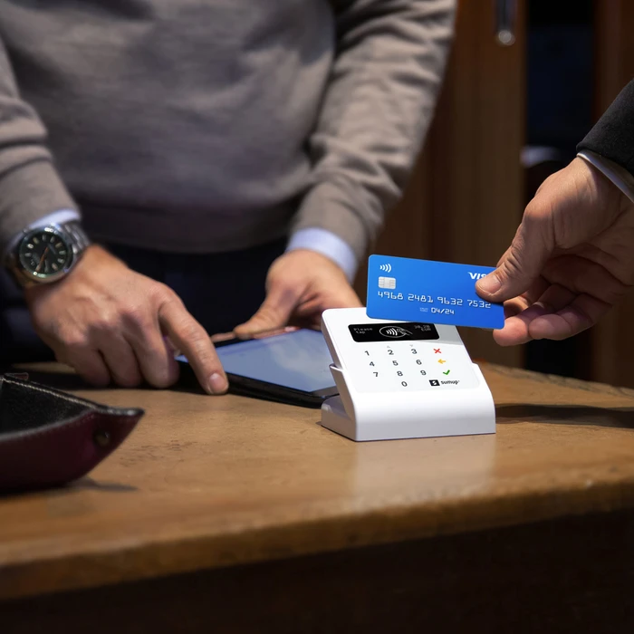 SumUp Air Bezahlterminal 2. Gen weiß, Bluetooth 4.2, inkl. Ladeschale