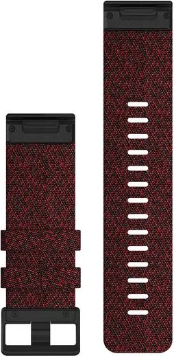 Garmin Ersatzarmband QuickFit 26 Nylon heathered red
