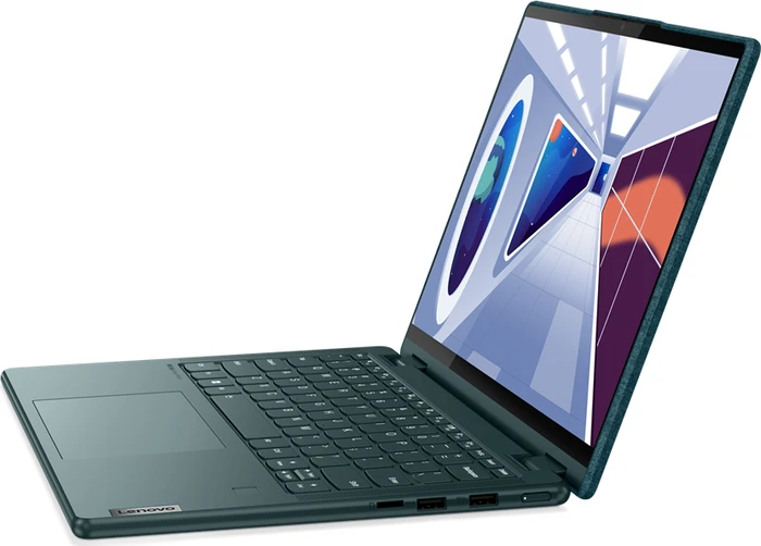 Lenovo Yoga 6 13ABR8 - Fabric, Dark Teal, Ryzen 5 7530U, 16GB RAM, 512GB SSD, DE