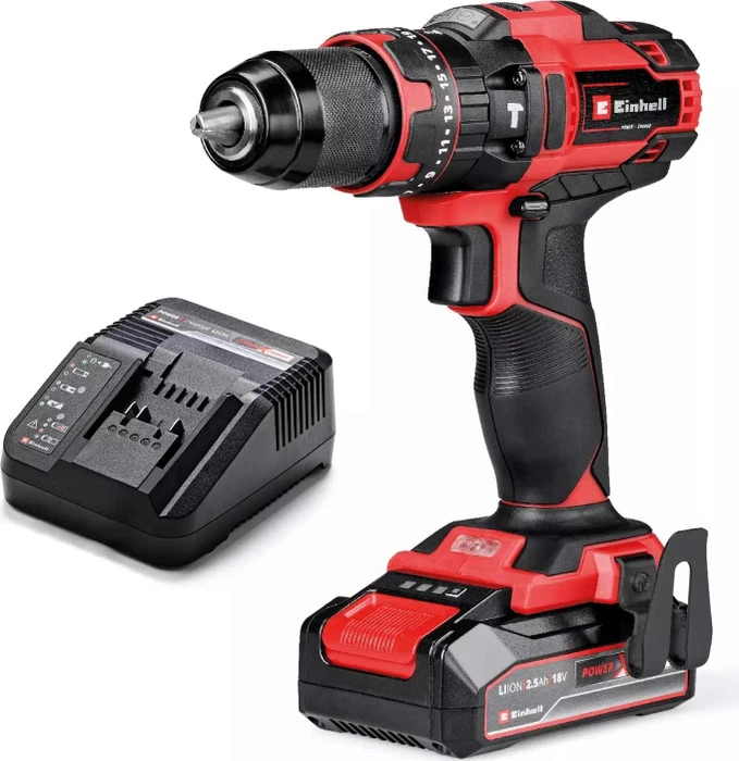 Einhell Expert TE-CD 18/44 Li-i Akku-Schlagbohrschrauber inkl. Akku 2.5Ah