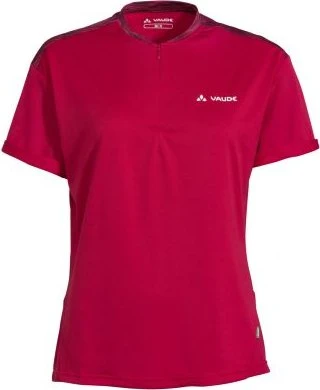 Vaude Qimsa Shirt Trikot kurzarm crimson red (Damen)