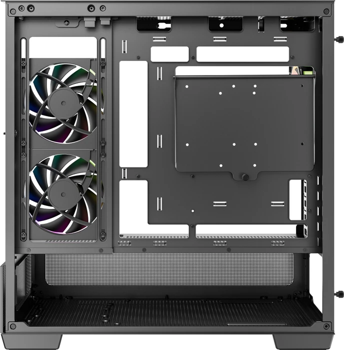 DeepCool CG380U 3F, schwarz, Glasfenster