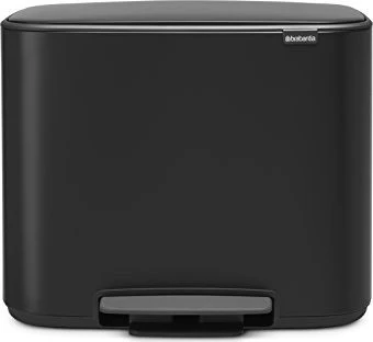 Brabantia Bo Treteimer 11&23l matt black