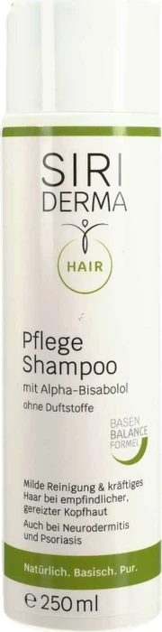 Siriderma Shampoo ohne Duftstoffe, 250ml