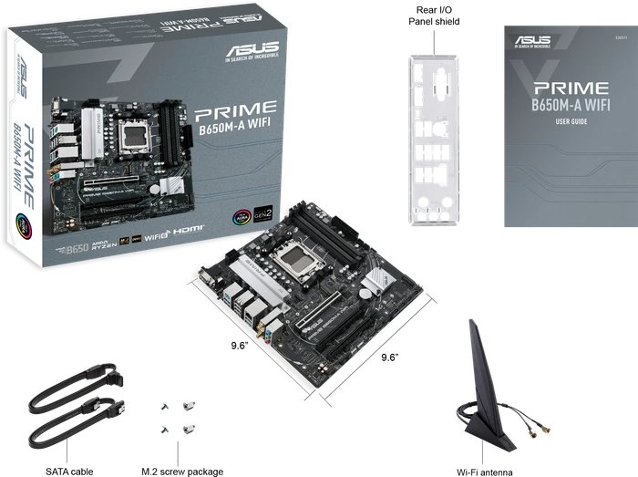 ASUS Prime B650M-A WIFI (AMD AM5)