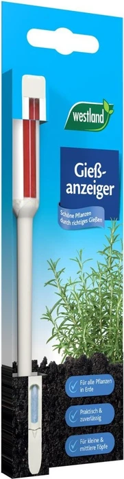 Westland Wasserstandsanzeiger für Blumenkasten 16cm weiß