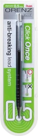 Pentel Orenz XPP Druckbleistift B 0.5mm graphit, schwarz